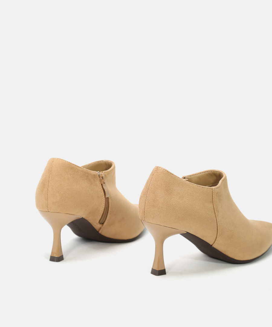 Zapatos tobilleros tacón image number null